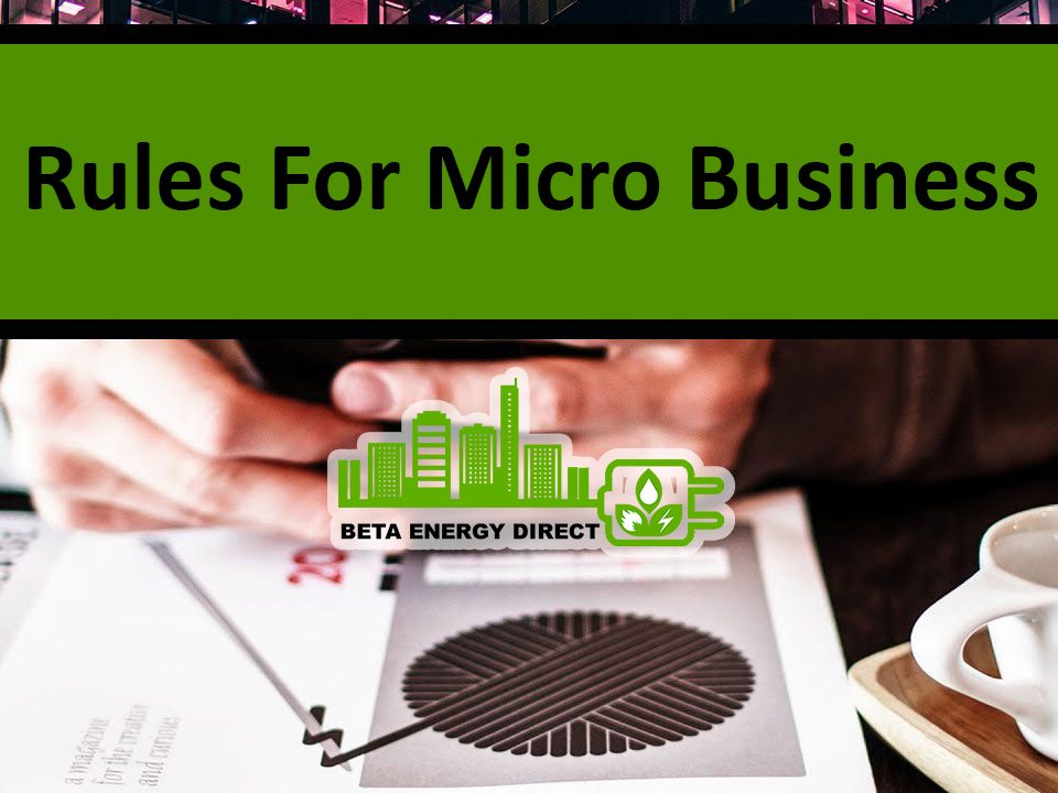 Rules For Micro Business