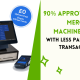 90% Approval Rate of Merchant Card Machine Solutions with Less Paper Work and Transaction Charges
