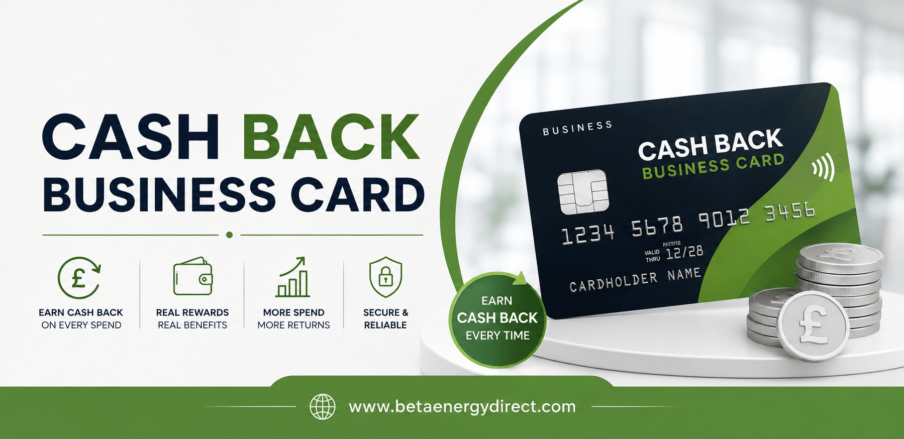 Cash Back Card Turn Everyday Business Spending Into Real Rewards- Beta Energy Direct-UK-london-Manchester Cash Back Card Turn Everyday Business Spending Into Real Rewards- Beta Energy Direct-UK-london-Manchester