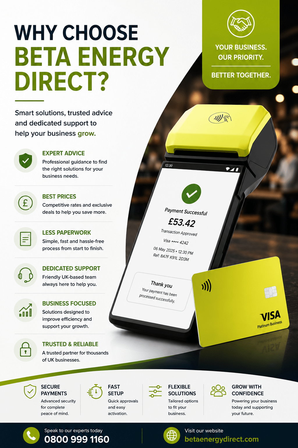 Why you need Beta Energy Direct for your business card machine-uk Why you need Beta Energy Direct for your business card machine-uk-london-manchester