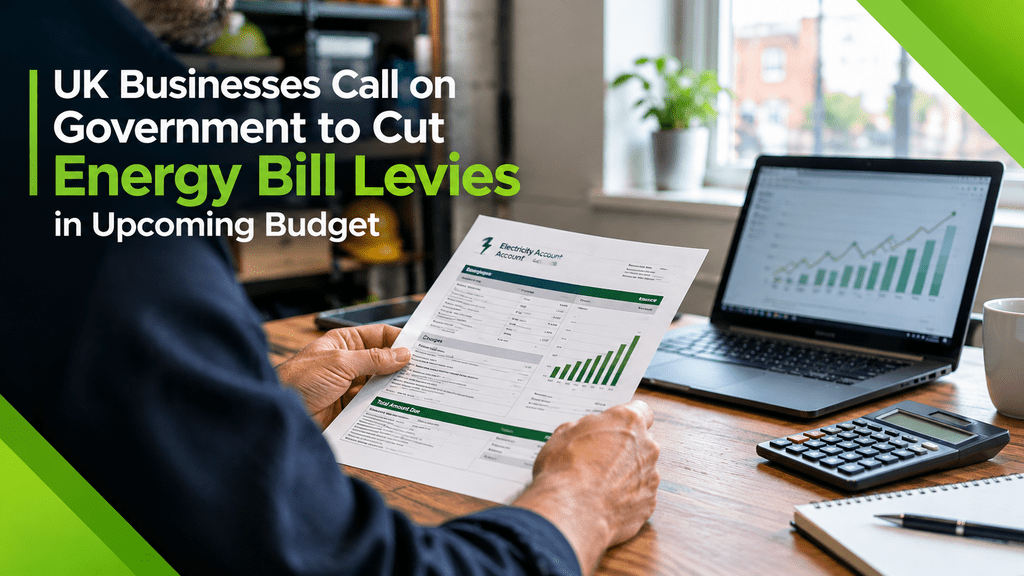 UK Businesses Call on Government to Cut Energy Bill Levies in Upcoming Budget